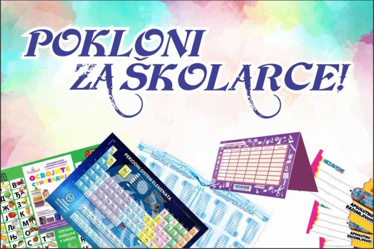 Pokloni za učenike uz "Nezavisne novine"