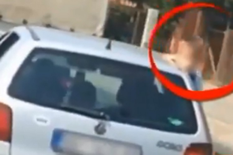 Dijete visilo iz auta u pokretu, majka nastavila da vozi