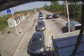Gužva na Rači i Pavlovića mostu