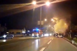 Zapalio se taksi u Banjaluci