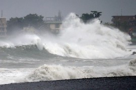 Jak tajfun pogodio Japan, milion ljudi bez struje