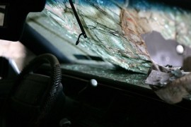 Fordom udario u benzinsku pumpu