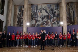 Vučić ugostio zlatne odbojkašice