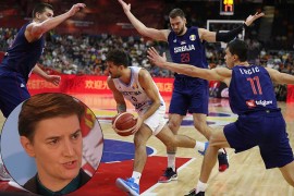 Brnabić košarkašima: Glavu gore i hvala za sav trud