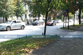 Sudar tri vozila kod PMF-a u Banjaluci