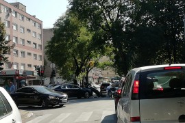 Motociklista povrijeđen u sudaru kod banjalučke Gimnazije