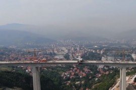 Spojen vijadukt "Babina Rijeka" visok 120 metara, pogledajte kako ...