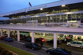 Incident na beogradskom aerodromu, sudar na pisti