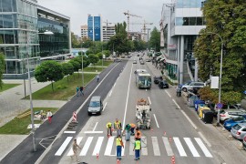 Proširena Vidovdanska ulica u Banjaluci