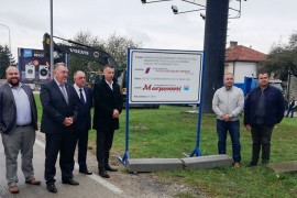 Počela izgradnja kružnog toka na ulazu u Prijedor