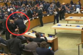 Video sa sajta UN: Susret Dačića i Kitarovićeve u sali, ne na hodniku
