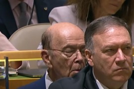 Ministar zaspao tokom Trampovog govora