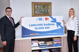 Nova banka nagradila Biljanu Milić iz Zvornika