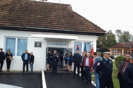 Policajci obnavljali zgradu Policijske stanice Osječani