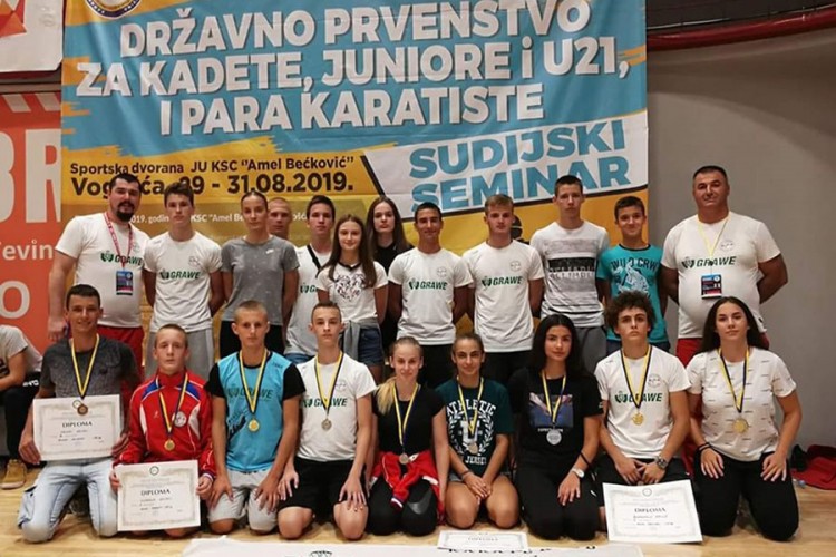 Nova žetva medalja: Karatisti Energije najbolji u BiH