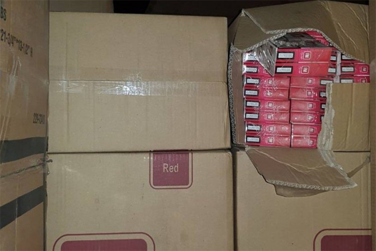 U cisterni pronađene cigarete vrijedne 200.000 evra