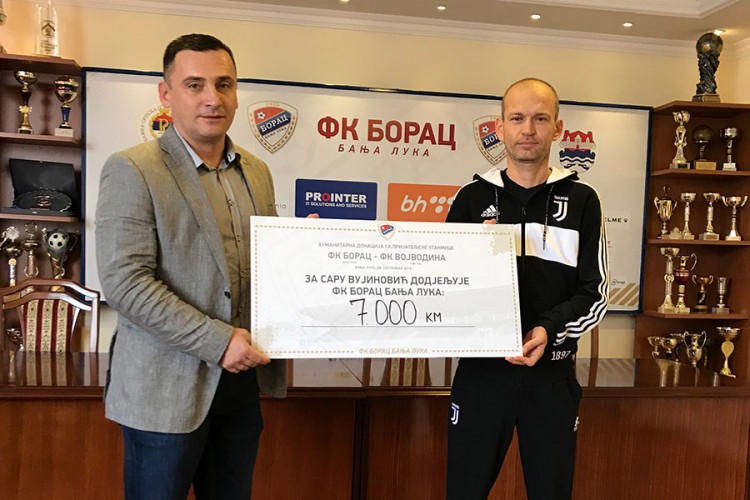 Sari uručen ček na 7.000 KM