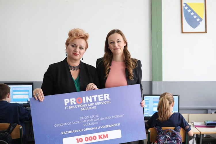 Prointerov poklon za školu u Sarajevu