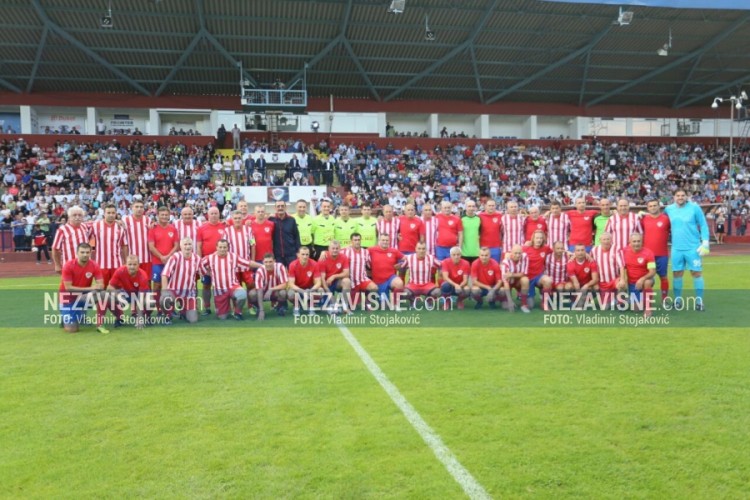 Legende Zvezde pobijedile Borac u Banjaluci
