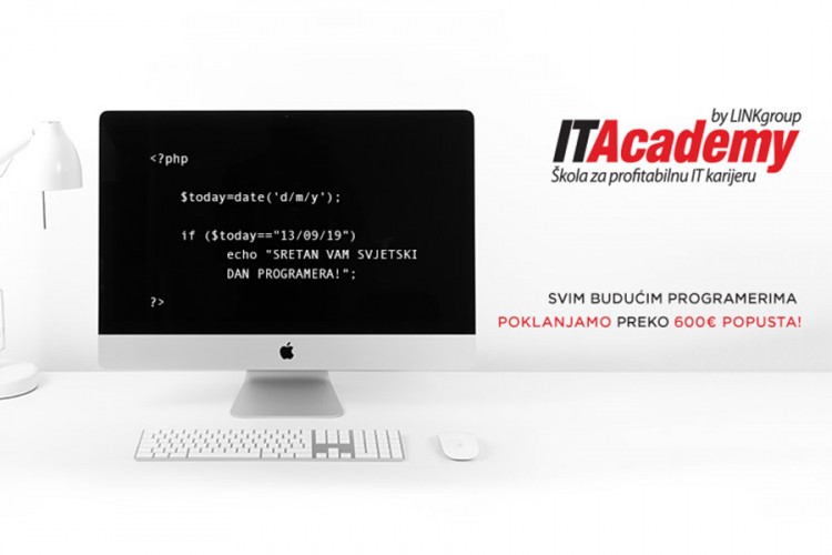 ITAcademy vam za Dan programera poklanja preko 600€ popusta