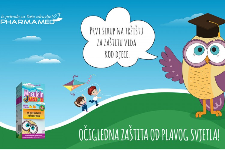Maculein Junior, intenzivna zaštita dječijeg vida od plave svjetlosti