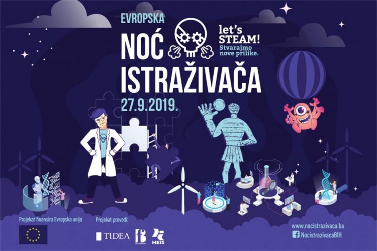 Sutra u Domu omladine "Evropska noć istraživača"