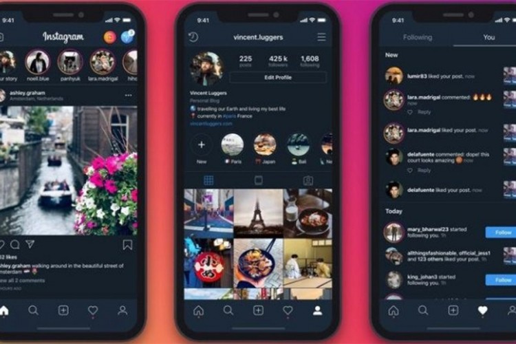 Instagram dobija dark mode