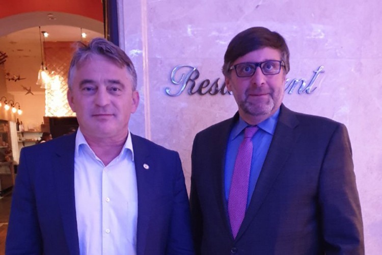Komšić se sastao sa Palmerom u Njujorku