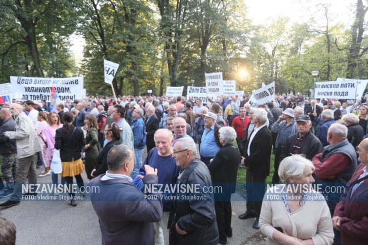 Protest opozicije zbog poskupljenja struje