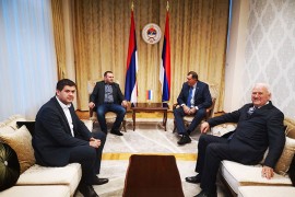 Dodik: Riješeno pitanje snabdijevanja bolnice "Srbija" gasom