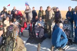 Astronauti sletjeli u Kazahstan