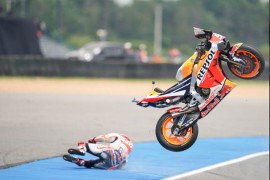 Svjetski Moto GP šampion u bolnici nakon pada
