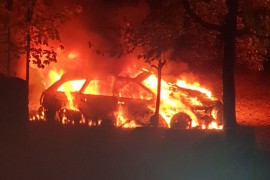 U Palama izgorio audi biznismena