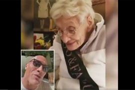 Dvejn Džonson čestitao obožavateljki 100. rođendan