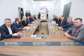 Počeo sastanak SNSD-a i DNS-a