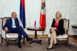 Cvijanovićeva sa Milićevićem: Jačati veze sa Vojvodinom