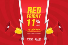 Crveni petak u Techno shopu