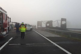 U nesreći u Mađarskoj sedmoro mrtvih, kamion iz Srbije probio ...