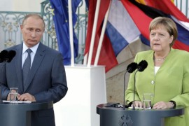 Putin i Merkel razgovarali telefonom o Siriji i gasu
