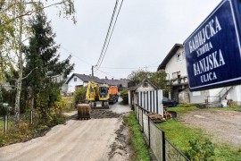 Počela sanacija Banijske ulice na  Petrićevacu
