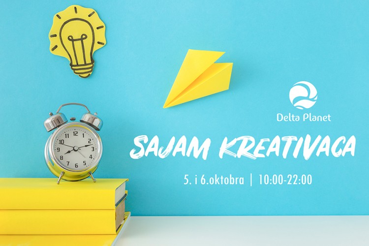 Sajam kreativaca 5. i 6. oktobra u Delta Planetu