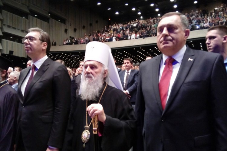 Patrijarh Irinej: Dodik diše srpskim duhom i idealima