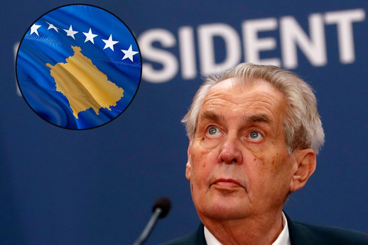 Zeman odbijen, Češka ostaje pri stavu o Kosovu