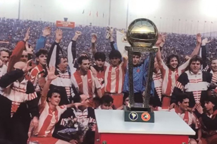Trofej prvaka svijeta izložen na Zvezdinom stadionu