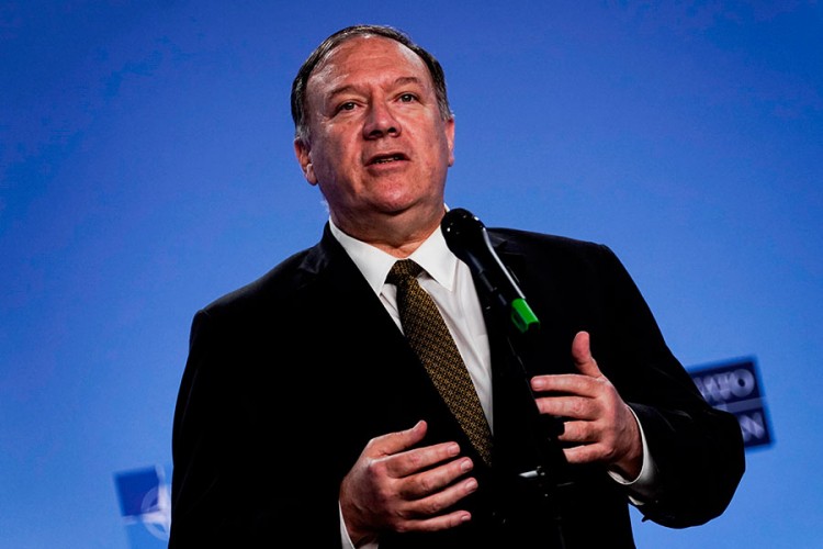 Pompeo: Izrael ima pravo da bombarduje Siriju