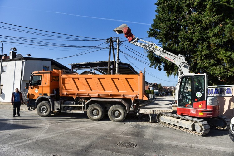 Počela sanacija Kupreške ulice na Petrićevcu