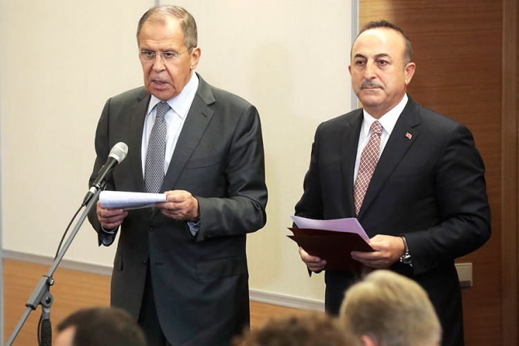 Lavrov: Turska ofanziva u Siriji bliži se kraju