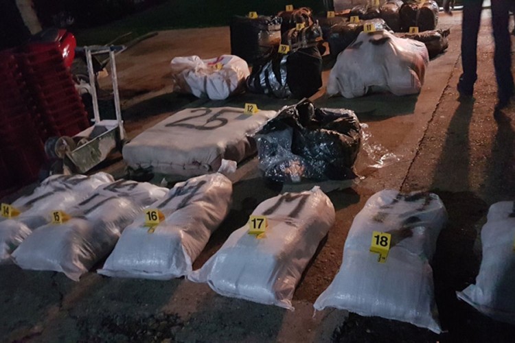 Drogu vrijednu dva miliona evra krili u kanalu podruma