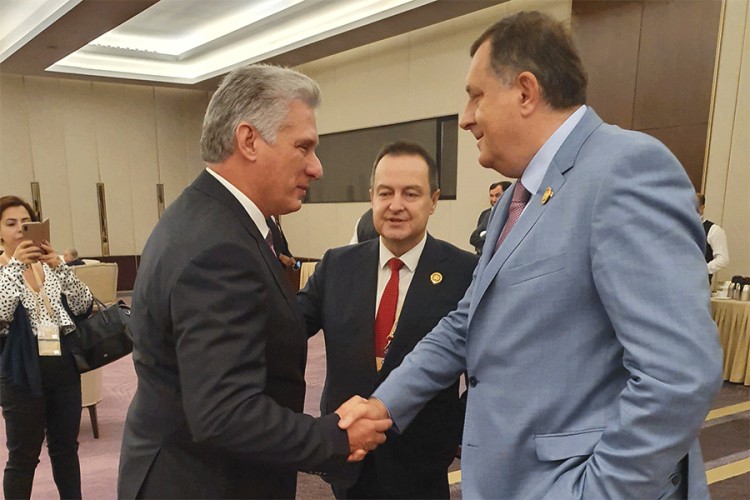 Dodik u Bakuu razgovarao sa brojnim svjetskim zvaničnicima