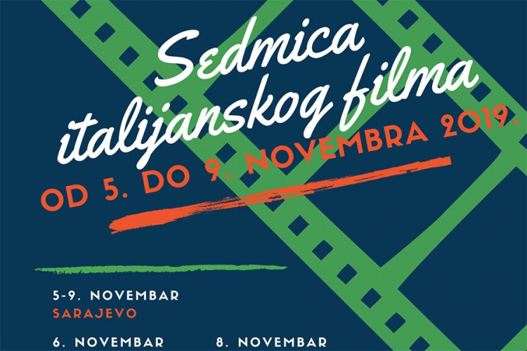 Sedmica italijanskog filma širom BiH od 5. do 9. novembra